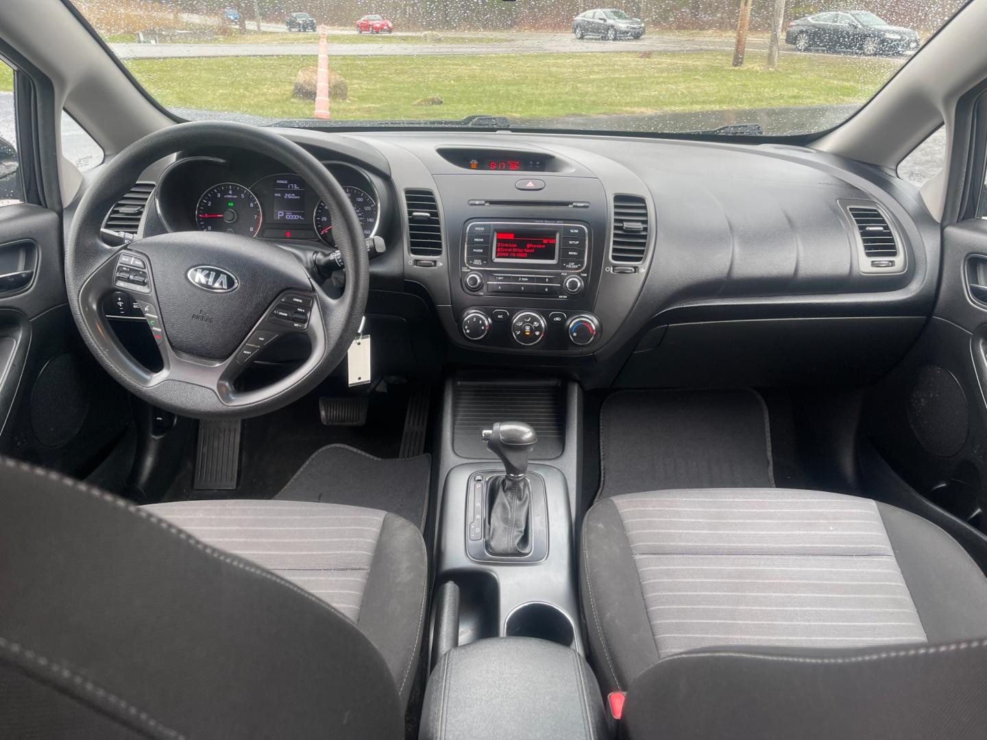 2016 Black /Black Kia Forte 5-Door LX (KNAFK5A8XG5) with an 2.0L I4 DOHC 16V engine, 6-Speed Automatic transmission, located at 547 E. Main St., Orwell, OH, 44076, (440) 437-5893, 41.535435, -80.847855 - Photo#33